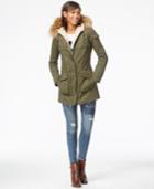 Tommy Hilfiger Faux-sherpa-lined Anorak Jacket