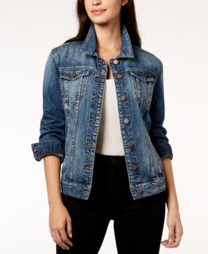 Kut From The Kloth Emma Cotton Denim Boyfriend Jacket
