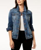 Kut From The Kloth Emma Cotton Denim Boyfriend Jacket