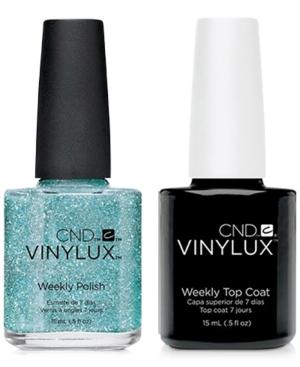 Creative Nail Design Vinylux Glacial Mist Nail Polish & Top Coat (two Items), 0.5-oz, From Purebeauty Salon & Spa