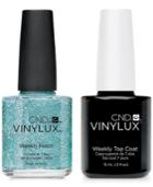Creative Nail Design Vinylux Glacial Mist Nail Polish & Top Coat (two Items), 0.5-oz, From Purebeauty Salon & Spa