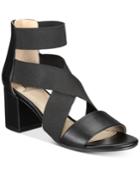 White Mountain Edie Block-heel Sandals Women's Shoes