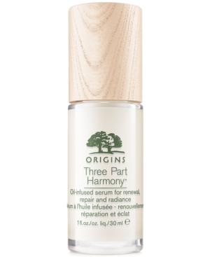 Origins Three Part Harmony Oil-infused Serum, 1 Oz