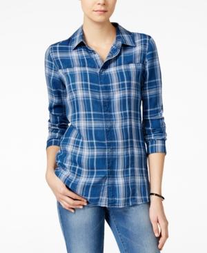 Hudson Jeans Britt Plaid Button-down Shirt
