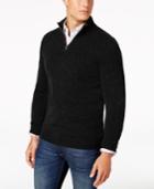 Club Room Men's Quarter-zip Cashmere Sweater, Created For Macy's