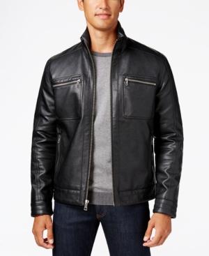Cole Haan Faux-leather Jacket