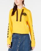 Love Tribe Juniors' Disney The Lion King Cropped Hoodie