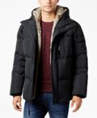 Andrew Marc Men's Hooded Faux-fur Lined Quilted Jacket