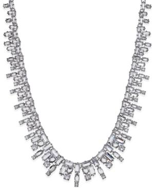 Kate Spade New York Silver-tone Crystal Statement Necklace