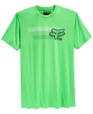 Fox Fade Away Graphic-print Logo T-shirt