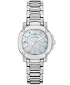 Burberry Watch, Women's Swiss The Britain Diamond Accent Stainless Steel Bracelet 34mm Bby1804