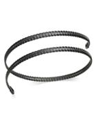 Inc International Concepts Hematite-tone Flex Wire Choker Necklace, Only At Macy's