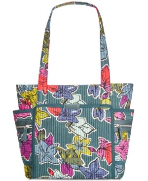 Vera Bradley Iconic Deluxe Small Vera Tote