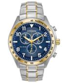 Citizen Eco-drive Men's Two-tone Stainless Steel Bracelet Watch 43mm, A Macy's Exclusive Style