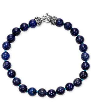Scott Kay Men's Lapis Lazuli Bead Link Bracelet