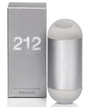 212 By Carolina Herrera Eau De Toilette Spray, 2.0 Oz.