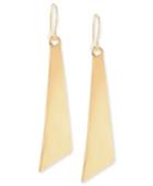 Kenneth Cole New York Earrings, Gold-tone Geometric Stick Linear Earrings