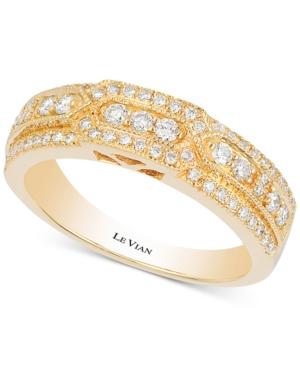 Le Vian Vanilla Estate Diamond Band (3/8 Ct. T.w.) In 14k Gold