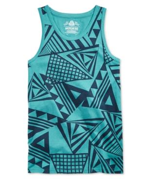 American Rag Men's Triangle-print Tank, Only At Macy's