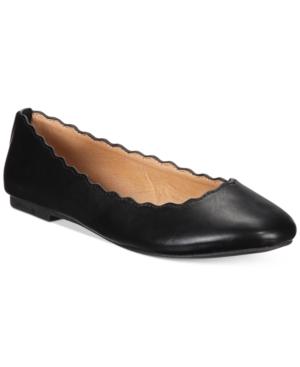 Esprit Odette Scalloped Ballet Flats