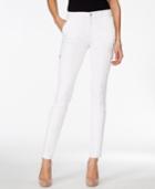 Style & Co. Petite White Cargo Jeggings, Only At Macy's