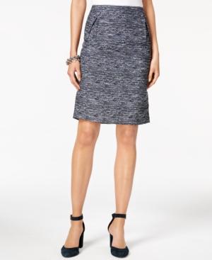 Tommy Hilfiger Tweed Straight Skirt