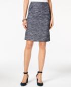 Tommy Hilfiger Tweed Straight Skirt