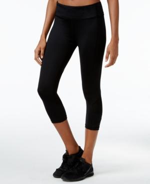Karen Kane Life Mesh-trim Active Capri Leggings
