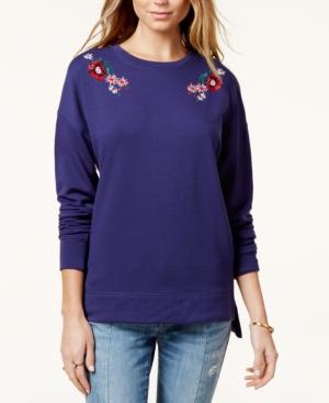 Carbon Copy Embroidered Sweatshirt