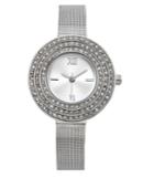 Charter Club Women's Silver-tone Bracelet Watch 28mm, Only At Macy's
