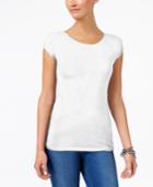 Style & Co Scoop-neck T-shirt, Created For Macy's