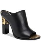 Calvin Klein Kasidy Peep-toe Mules Women's Shoes