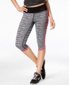 Material Girl Active Juniors' Space-dyed Cropped Leggings, Created For Macy's