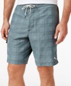 Tommy Bahama Men's Baja Plaid Jacquard Cargo Board Shorts