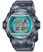 Baby-g Women's Digital Gray Resin Strap Watch 43x46mm Bg169r-8b