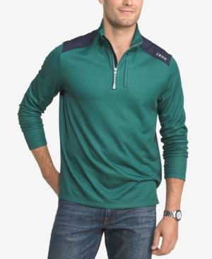 Izod Men's Move It Quarter Zip Performance Pullover