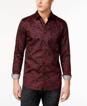 Guess Men's Luxe Floral Shirt