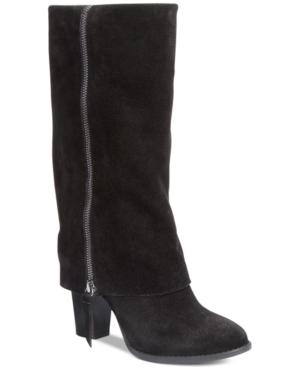Inc International Concepts Johannan Tall Cuff Boots, Only At Macy's Women's Shoes