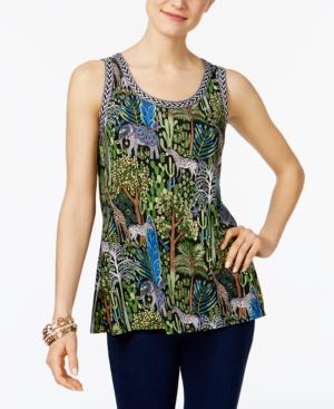 Inc International Concepts Split-back Tank Top, Only At Macy's