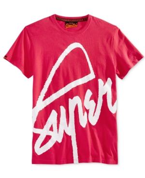 Superdry Men's 45 Degrees Graphic-print Logo T-shirt