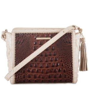 Brahmin Carrie Pecan Soriano Small Crossbody