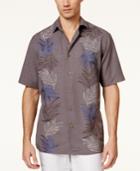 Tasso Elba Men's Silk Embroidered Short-sleeve Shirt