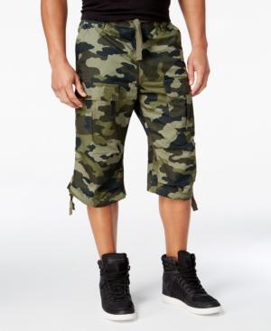Sean John Men's Camouflage Flight Shorts
