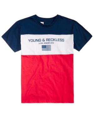 Young & Reckless Men's Colorblocked Graphic-print T-shirt