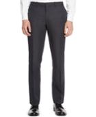 Kenneth Cole Reaction Flat-front Pinstripe Dress Pants