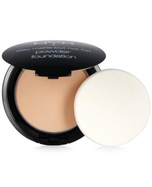 Nyx Professional Makeup Stay Matte But Not Flat Powder Foundation