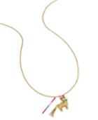 Kate Spade New York Gold-tone Pinata & Stick Pendant Necklace