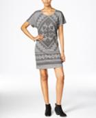 Lucky Brand Printed T-shirt Dress