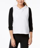 Calvin Klein Performance Relaxed Cropped Sleeveless Hoodie