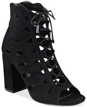 Guess Women's Owina Cutout Lace-up Dress Sandals Women's Shoes